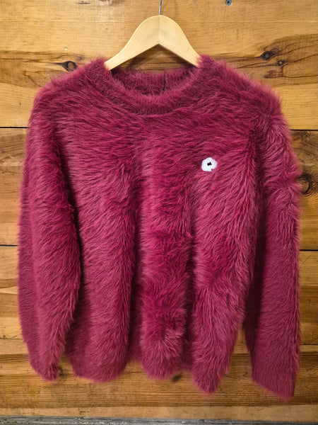 Red Furry Sweater - Concept Racer