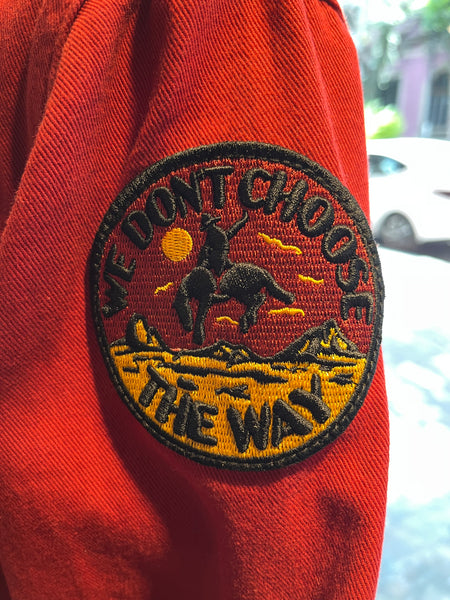 Red Work Jacket