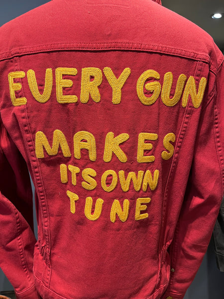 Red Work Jacket