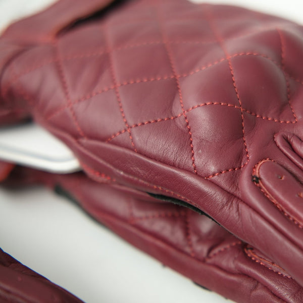 Burgundy Waterproof/Breathable gloves - Concept Racer