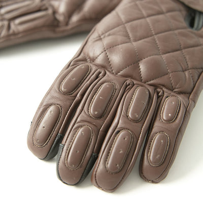 Guantes Cafés "The King of Cool" Gloves Brown - Concept Racer